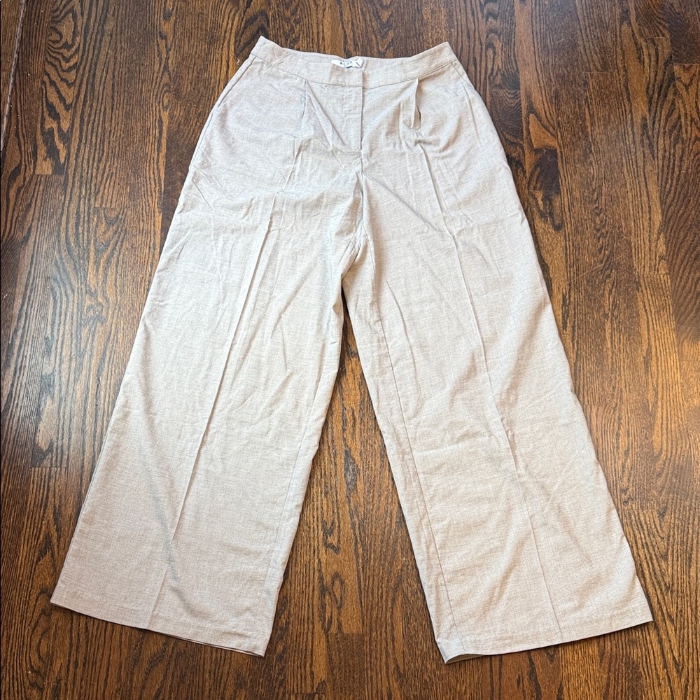 NA-KD Wide Leg Beige wide leg Pants